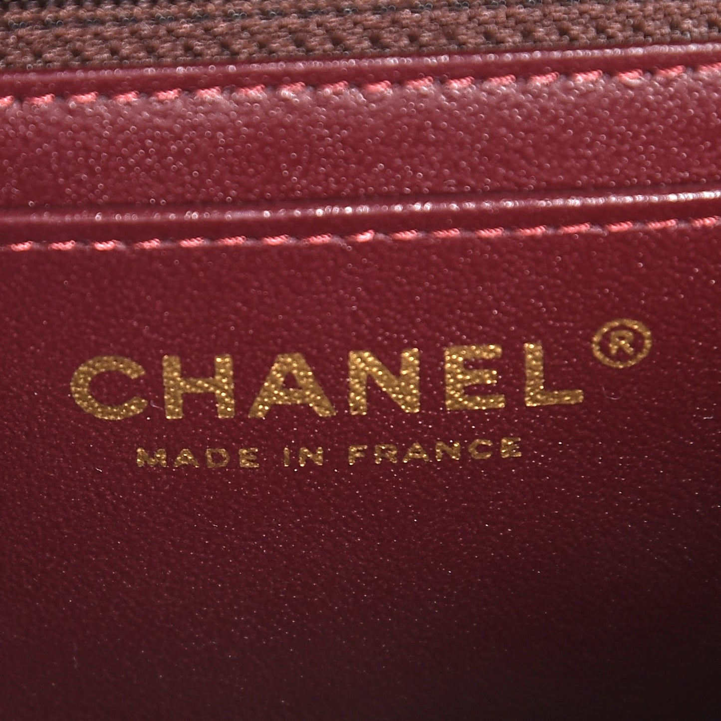 Lambskin Quilted Mini Rectangular Flap Black