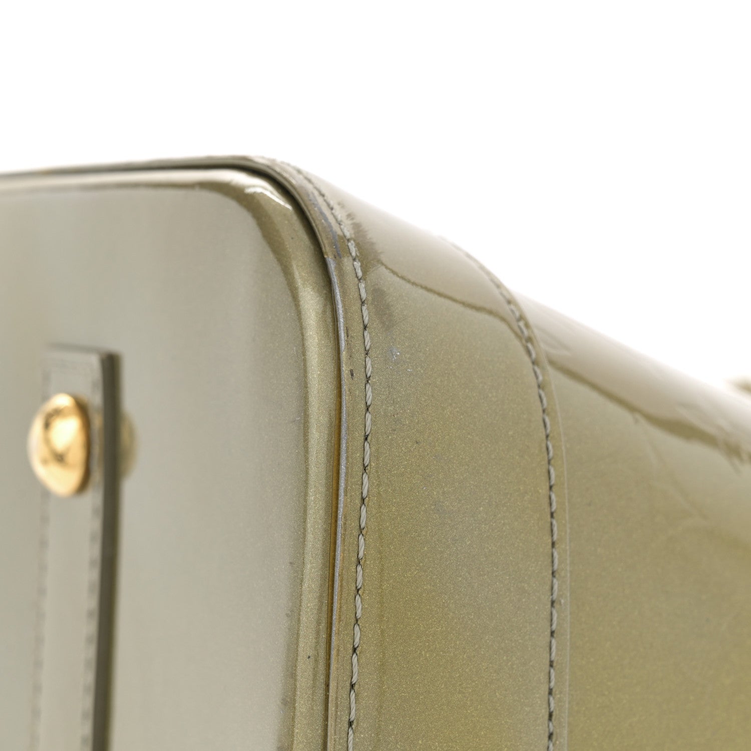 Louis Vuitton Vernis Alma GM Gris Art Deco 11 of 11