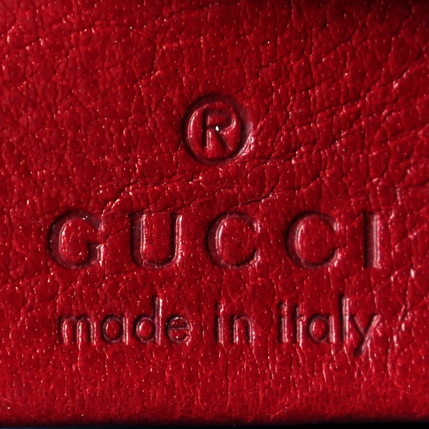 Gucci Suede Calfskin Large Rajah Chain Tote New Blue Romantic Cherry 6 of 11