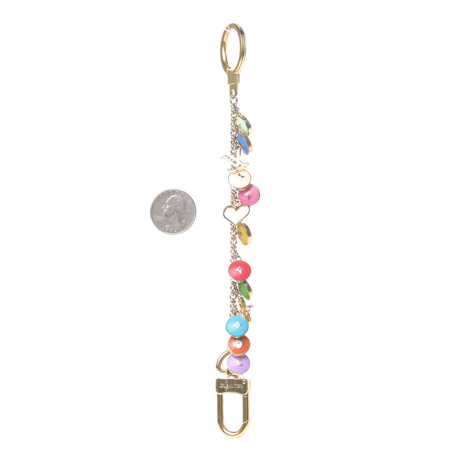 Louis Vuitton Pastilles Key Chain Bag Charm Multicolor 2 of 3