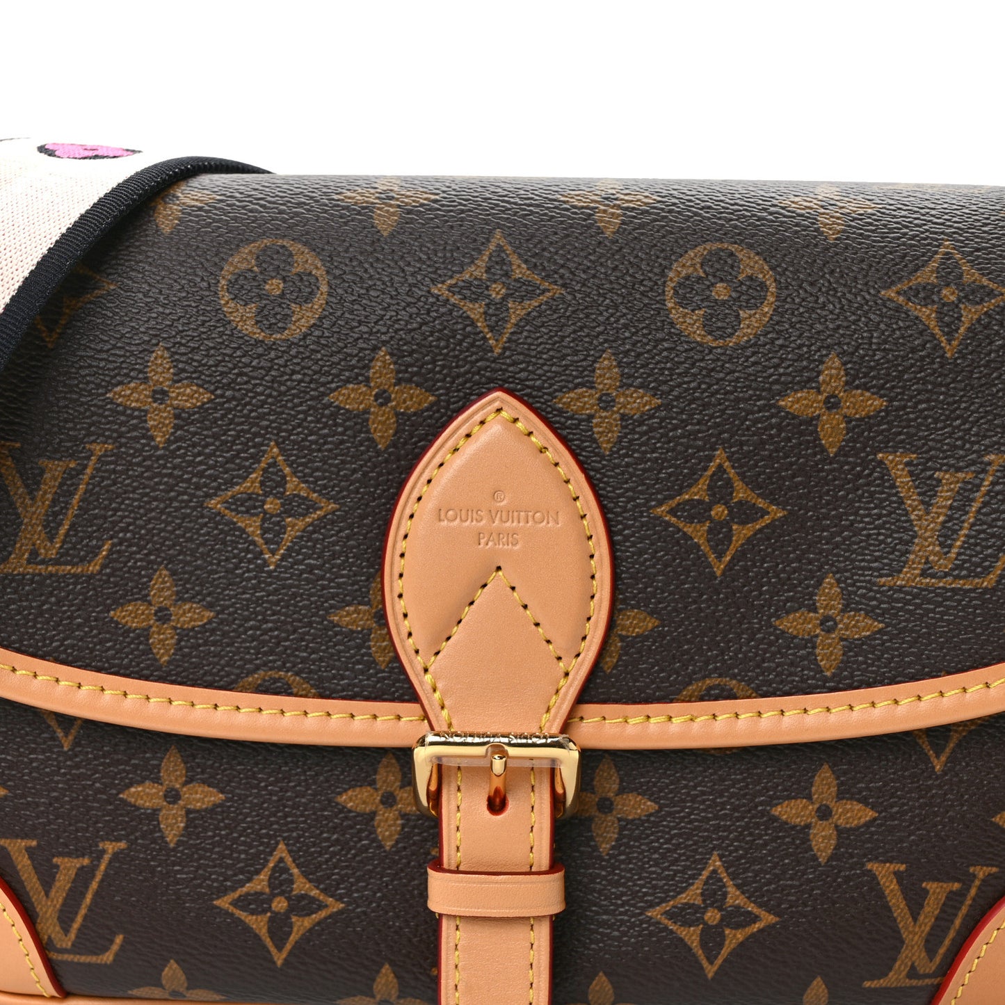 LOUIS VUITTON Monogram Diane Black