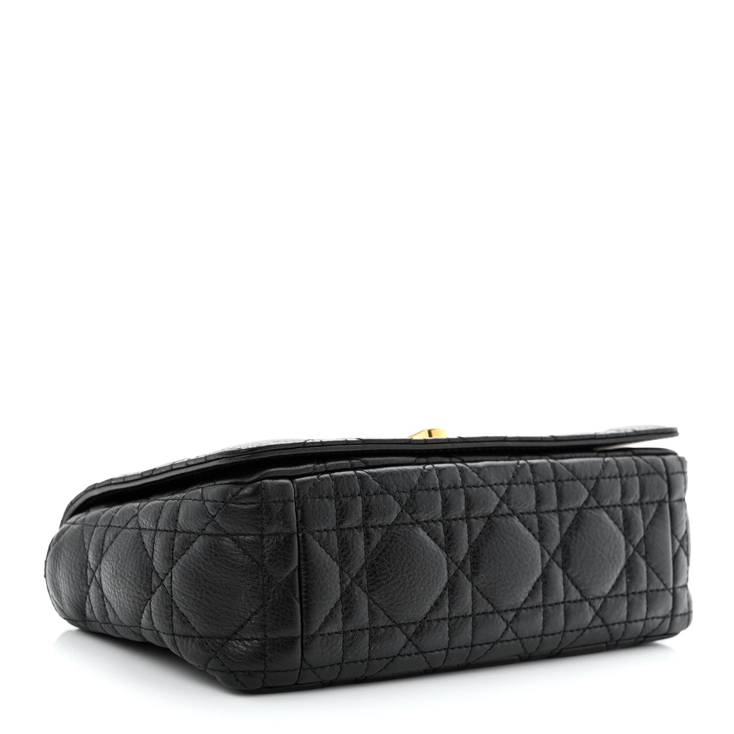 Christian Dior Calfskin Cannage Small Caro Bag Black 4 of 10