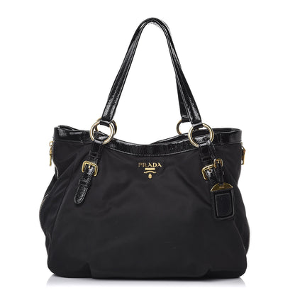 Prada Tessuto Nylon Spazzolato Tote Black 1 of 10