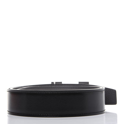 Hermes Box Togo 32mm H Belt 80 Black Etain 2 of 7