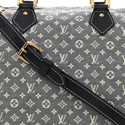 Louis Vuitton Monogram Idylle Speedy Bandouliere 30 Encre 7 of 9
