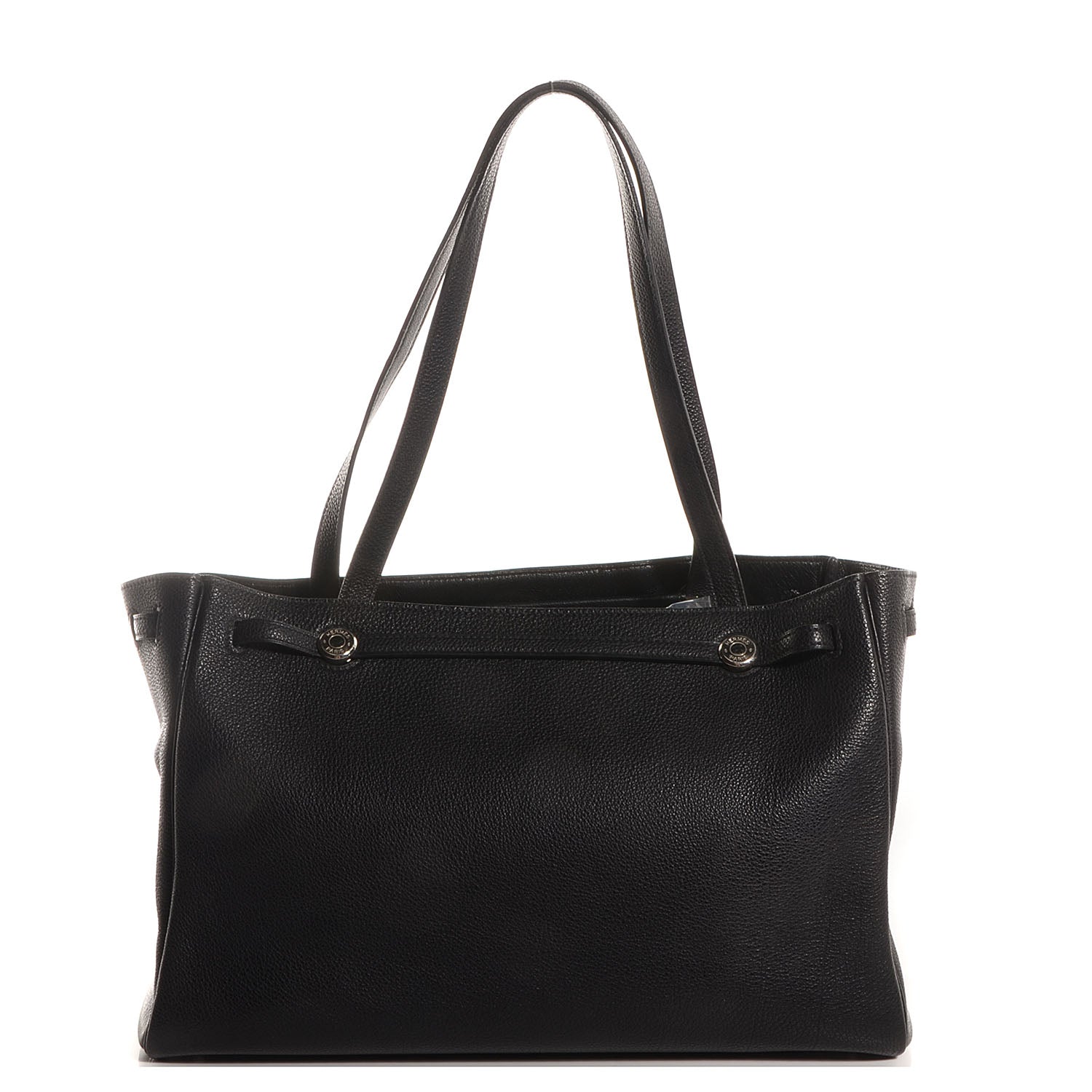 Hermes Togo Cabana Tote Black 10 of 14