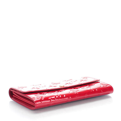 Louis Vuitton Vernis Sarah Wallet Pomme D'Amour 4 of 7