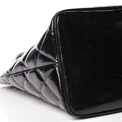 Chanel Patent Medallion Tote Black 8 of 21