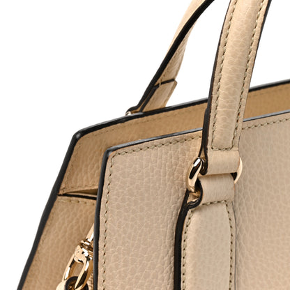 Gucci Dollar Calfskin Medium Soho Top Handle Satchel Ivoire 15 of 15