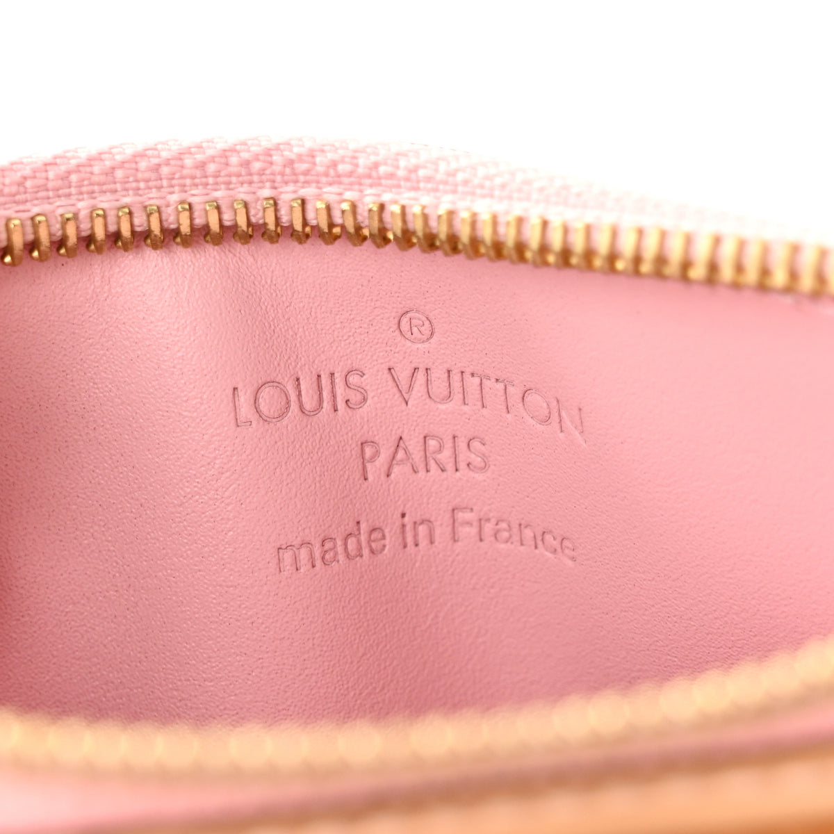 Louis Vuitton Vernis Key Pouch Rose Ballerine 6 of 10
