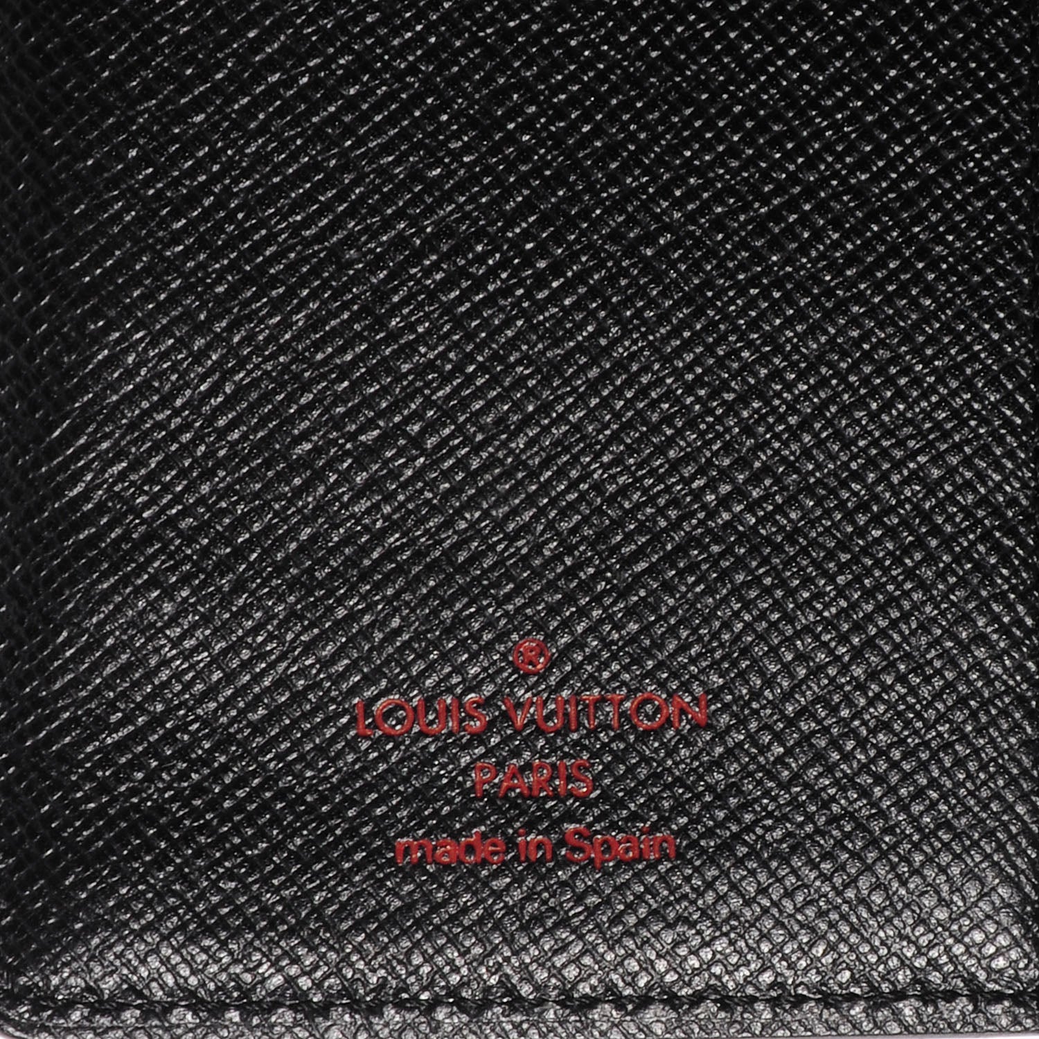 Louis Vuitton Epi Small Ring Agenda Black 6 of 7