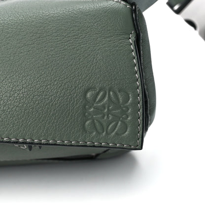 Loewe Calfskin Mini Puzzle Bumbag Dark Sage 7 of 11