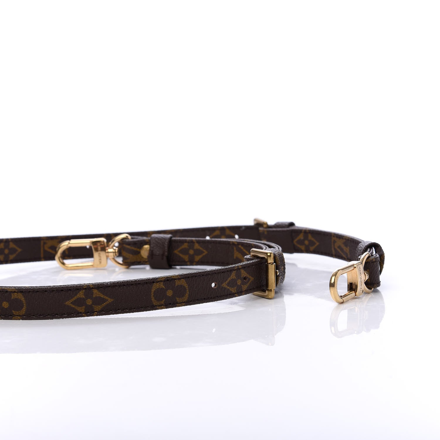 Louis Vuitton Monogram 16mm Adjustable Shoulder Strap 3 of 4