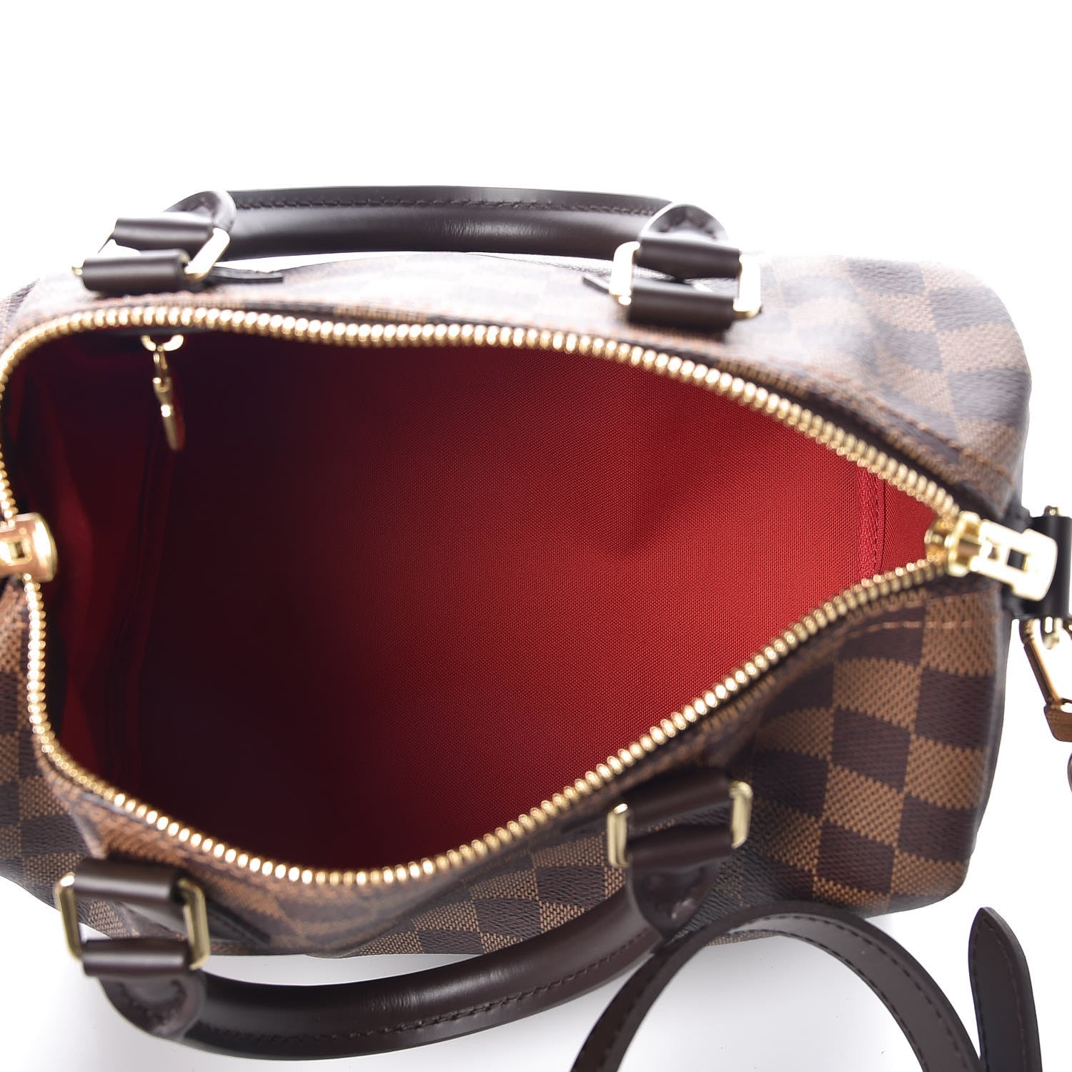 Louis Vuitton Damier Ebene Speedy Bandouliere 25 5 of 7