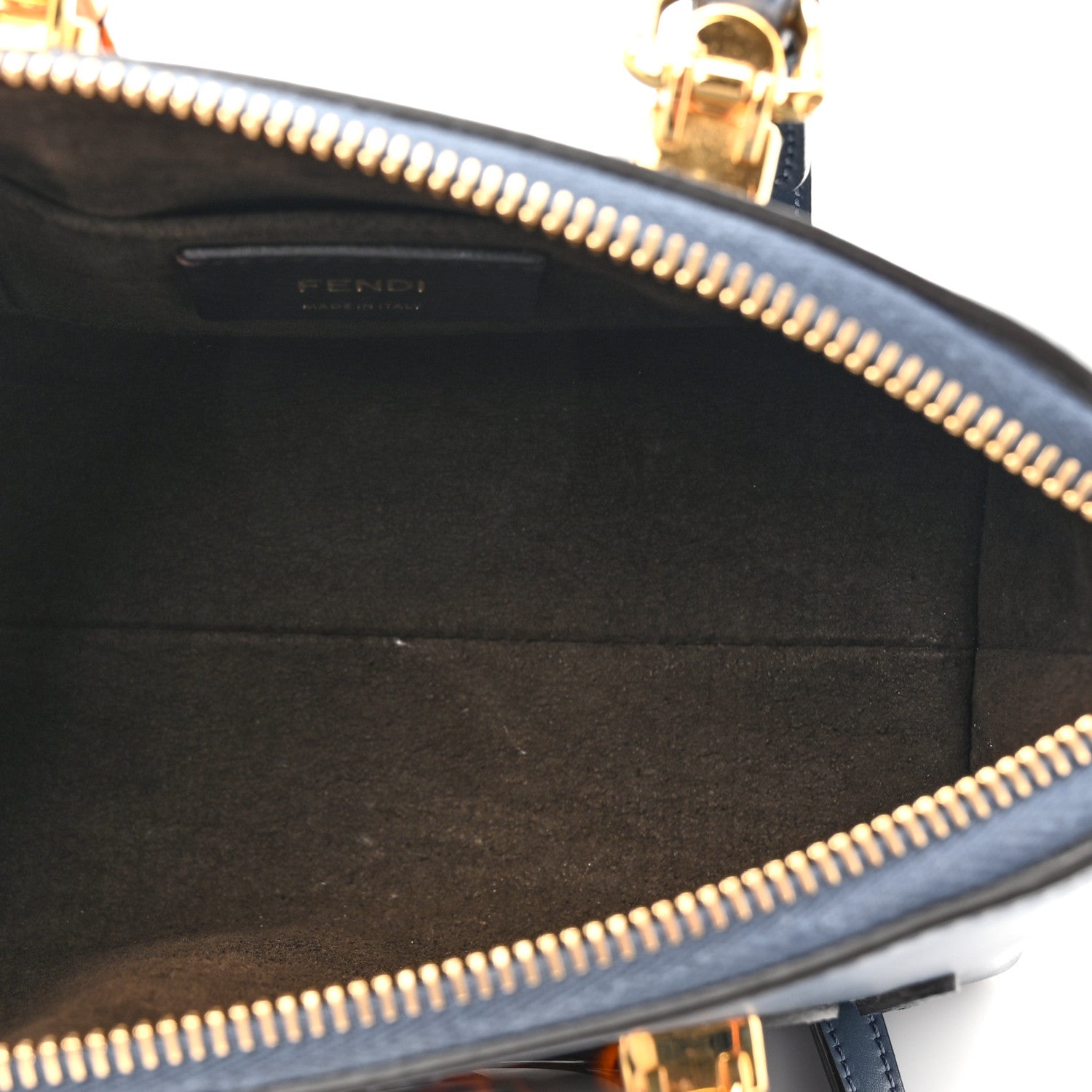 Fendi Vitello King Plexiglass Elaphe Python Print Logo Mini By The Way Mirto 5 of 14