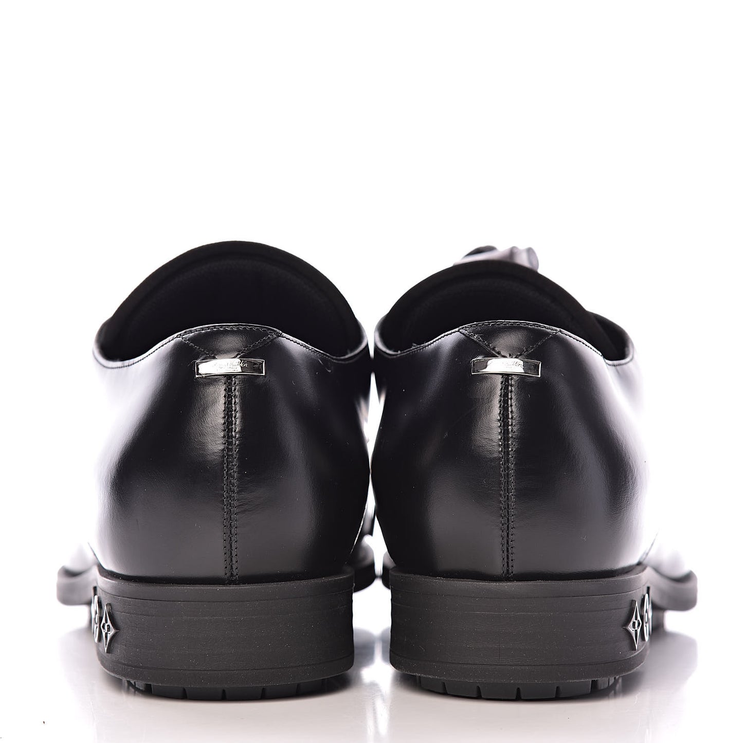 Lambskin Mens Derby Shoes 6.5 Black