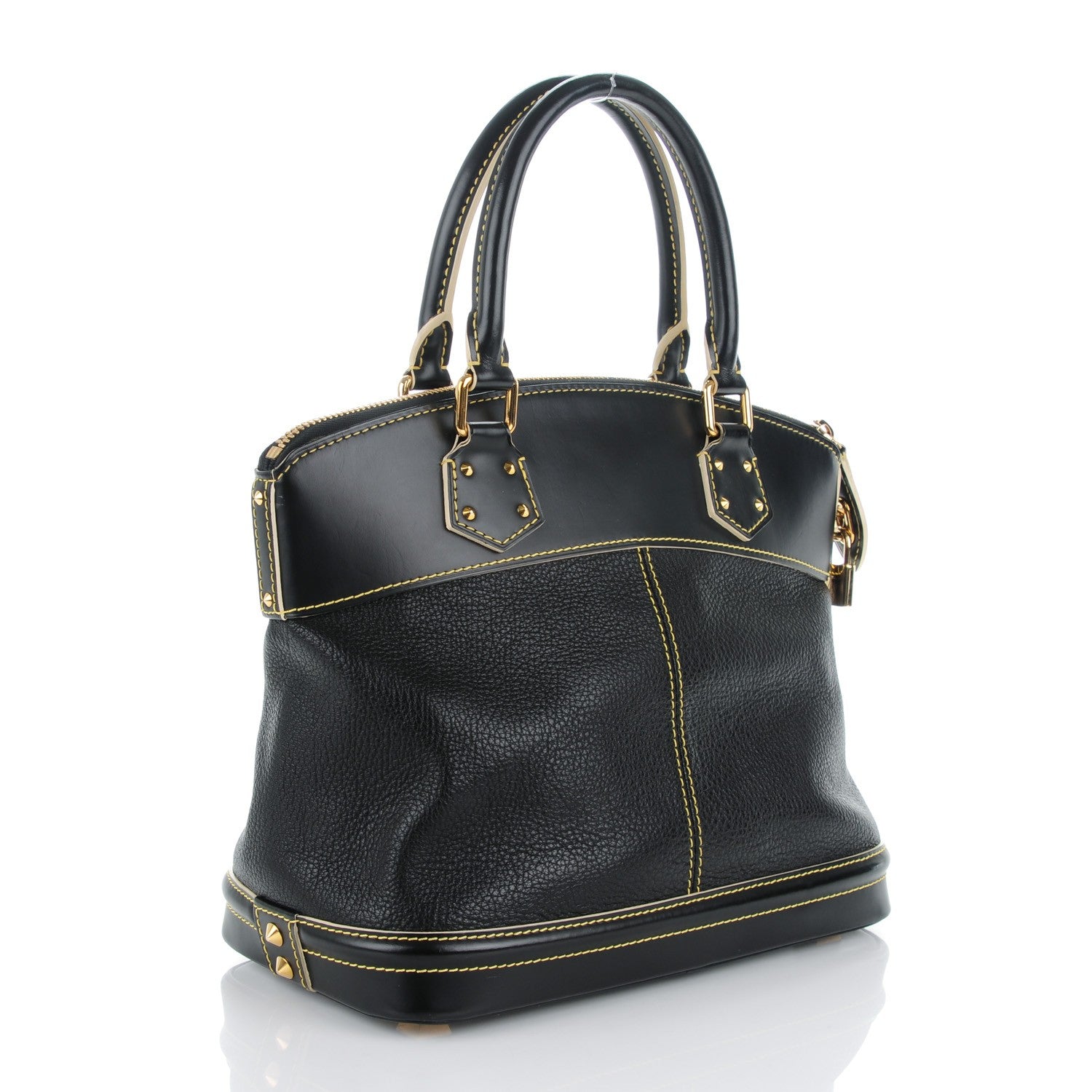 Louis Vuitton Suhali Lockit PM Black 3 of 7