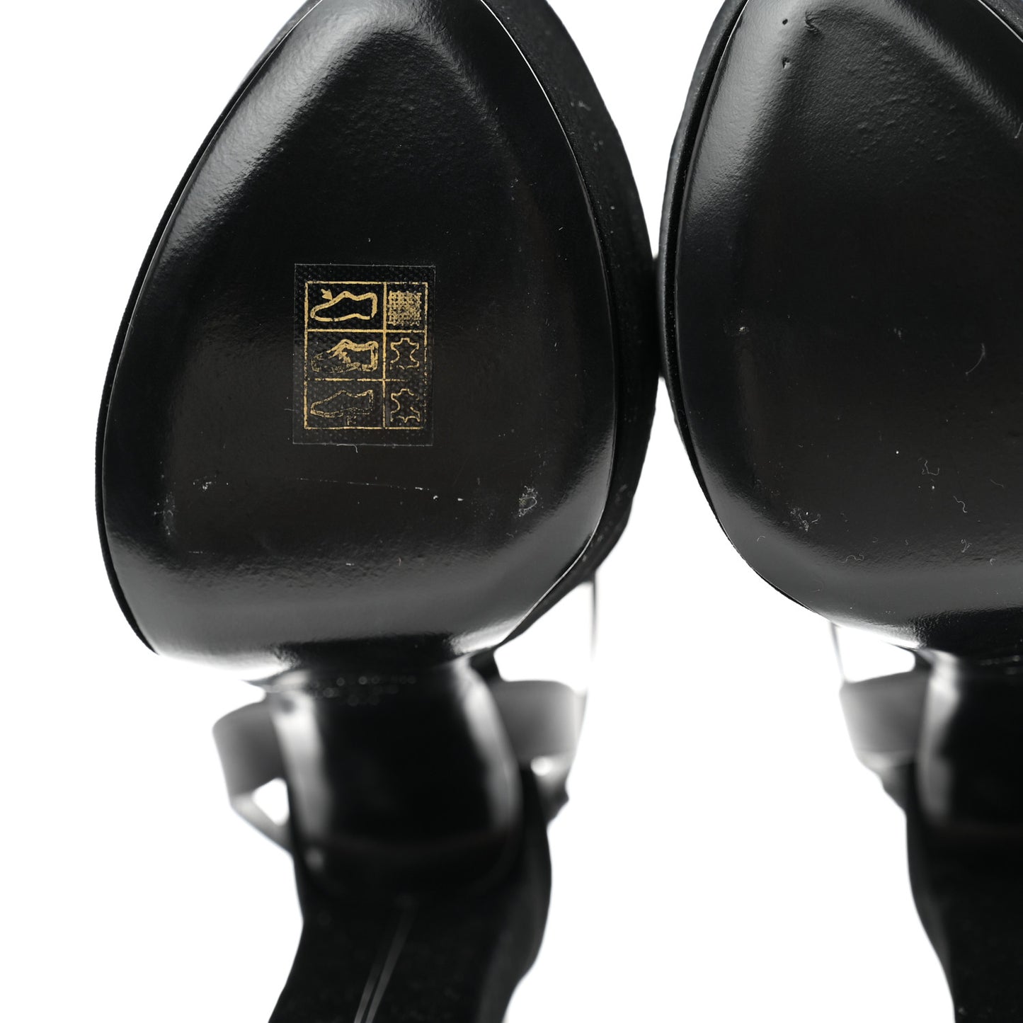 Velvet Jodie Platform Sandals 36 Black