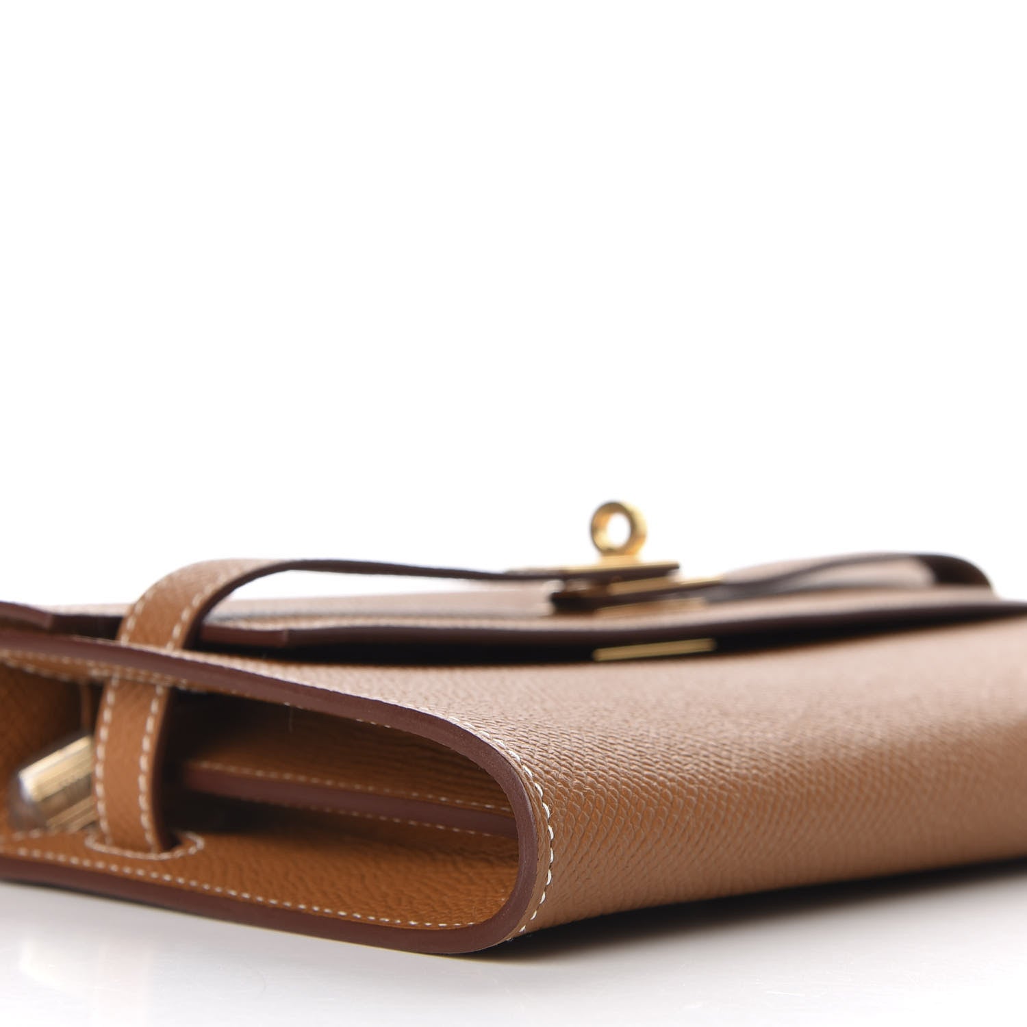 Hermes Epsom Kelly Wallet To Go Gold 7 of 11