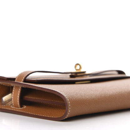Hermes Epsom Kelly Wallet To Go Gold 7 of 11