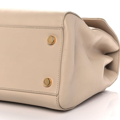 Saint Laurent Calfskin Medium Moujik Top Handle Bag Beige 7 of 7