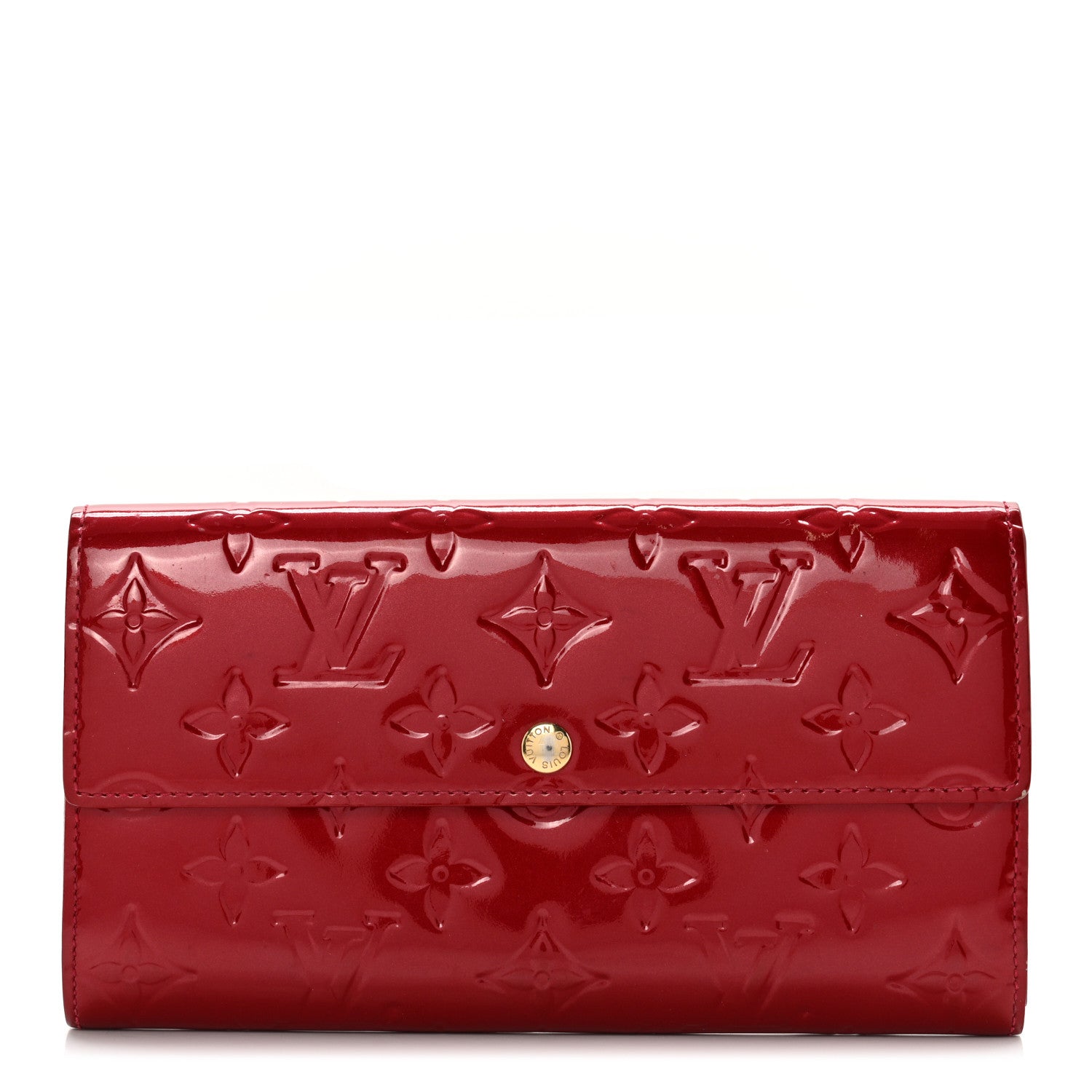 Louis Vuitton Vernis Sarah Wallet Pomme D'Amour 1 of 16