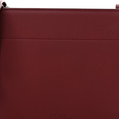 Loro Piana Grained Calfskin My Way Petite Burgundy 11 of 13