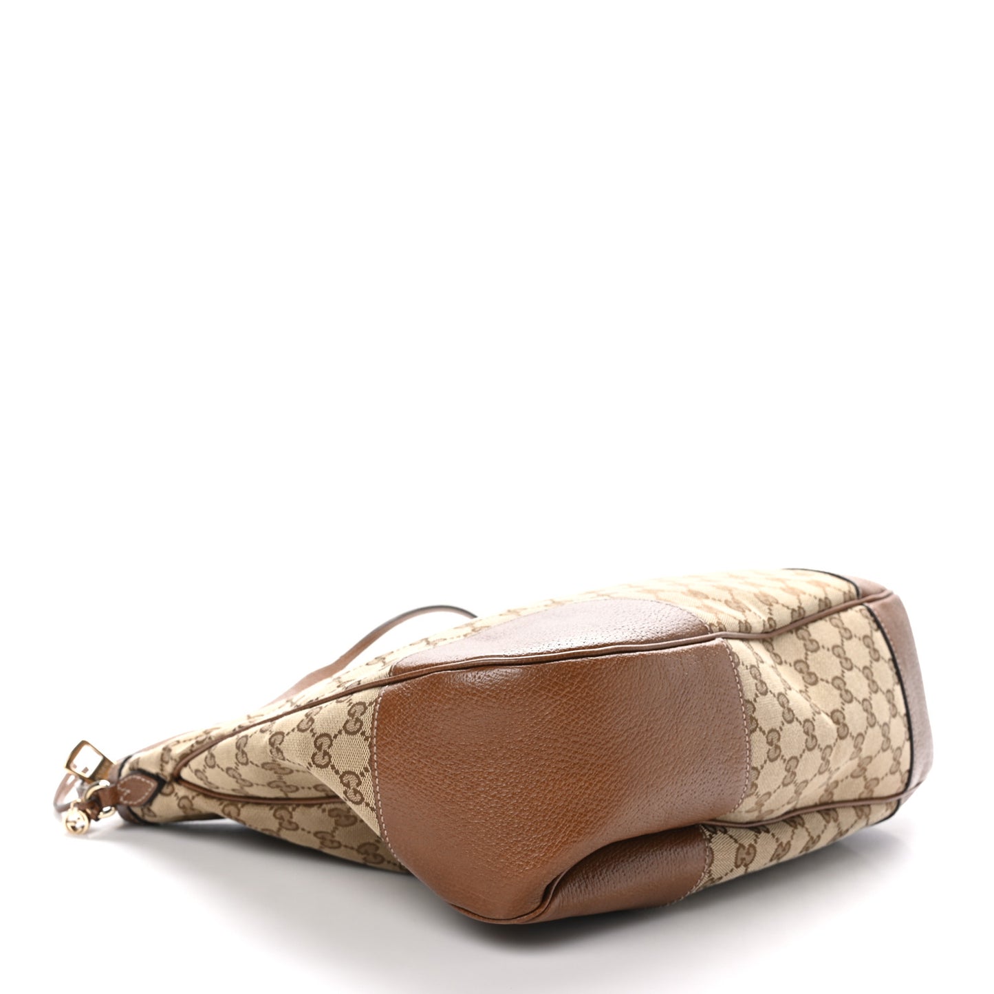 Soft GG Monogram Large Margaux Hobo Brown