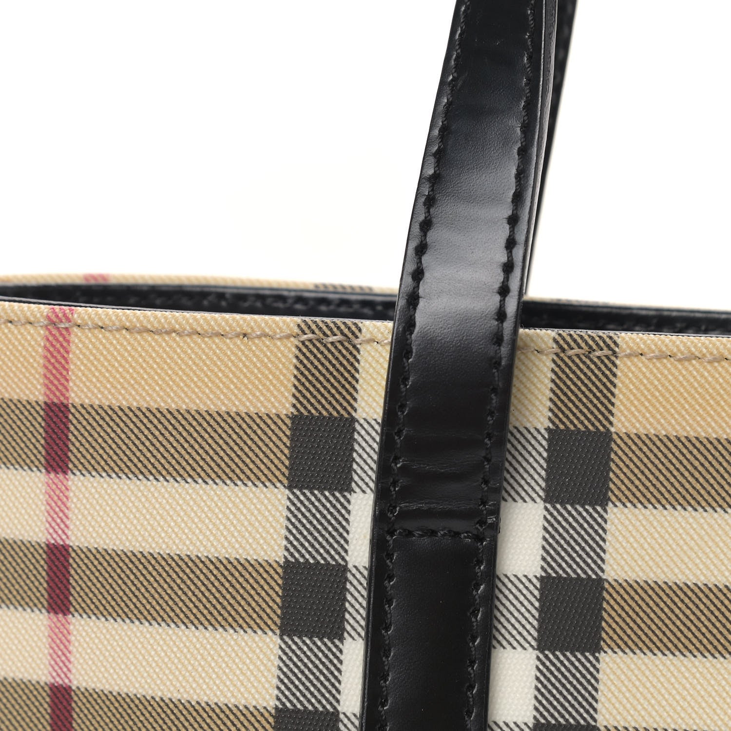 Burberry House Check Small Tote Black 10 of 15