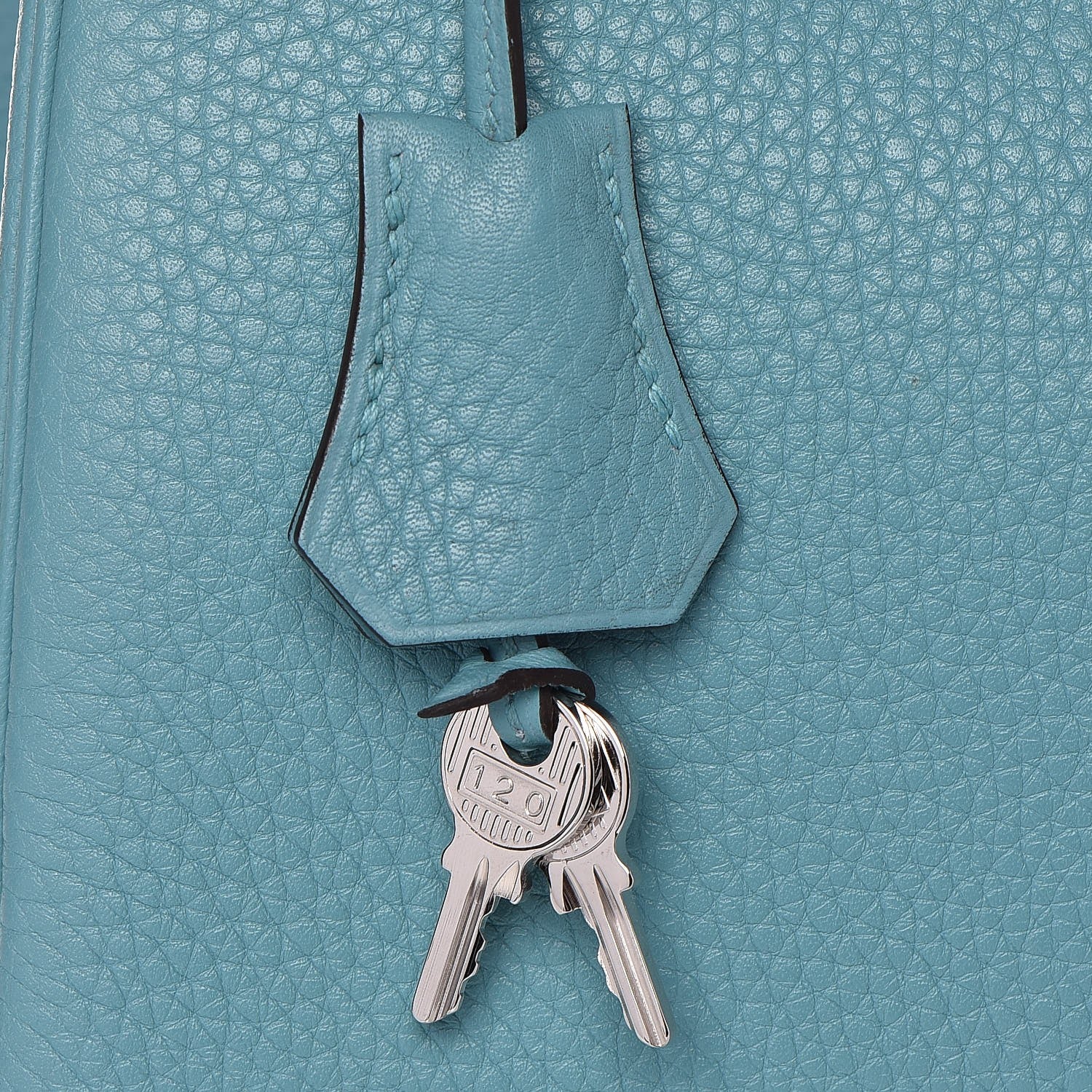 Hermes Taurillon Clemence Kelly Retourne 28 Bleu Saint Cyr 30 of 38