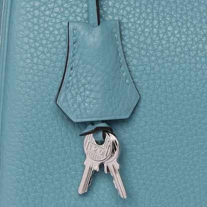 Hermes Taurillon Clemence Kelly Retourne 28 Bleu Saint Cyr 30 of 38
