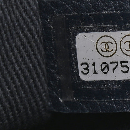 Chanel Caviar Quilted Large Business Affinity Flap Navy 6 of 10