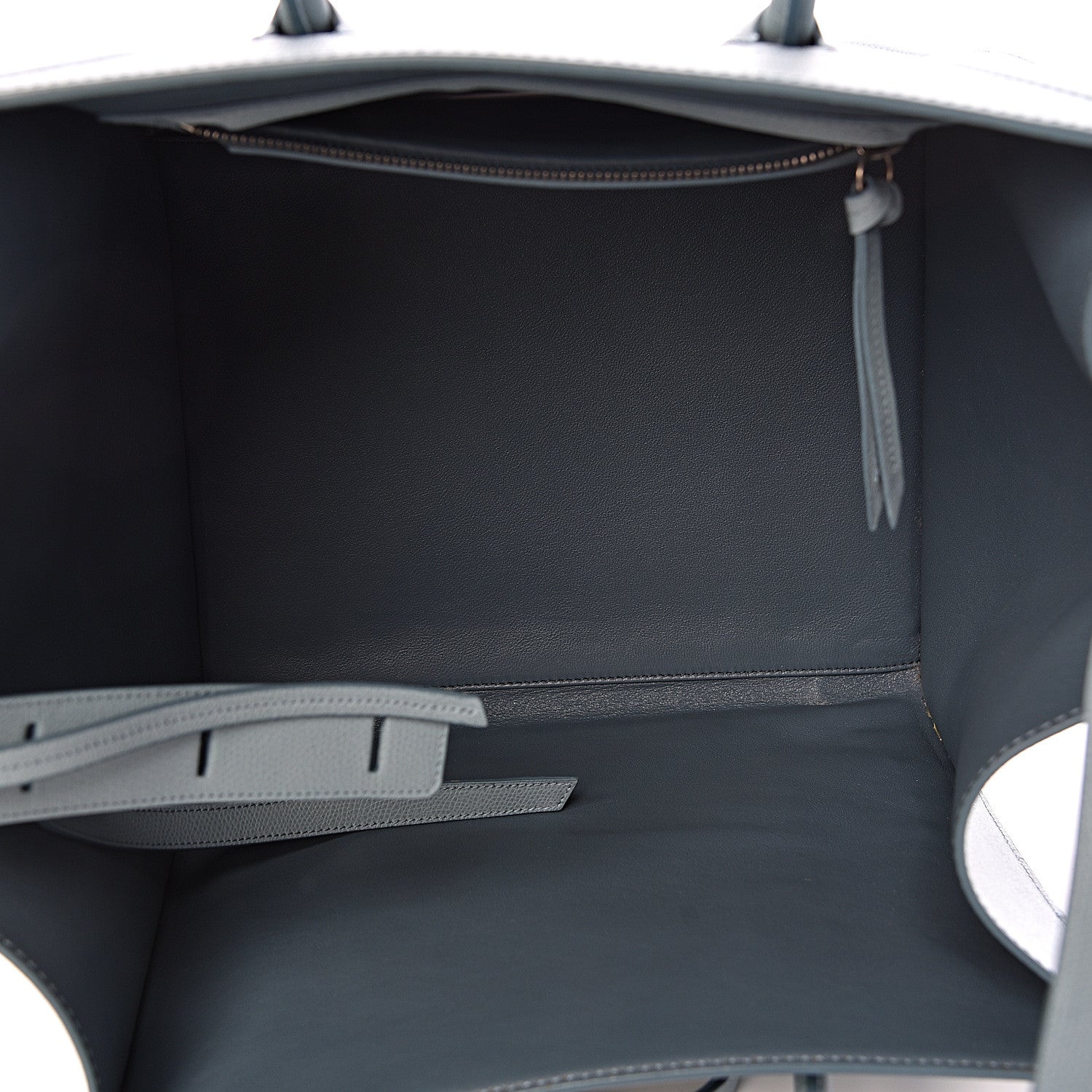 Celine Grained Calfskin Medium Phantom Luggage Glacier 5 of 10