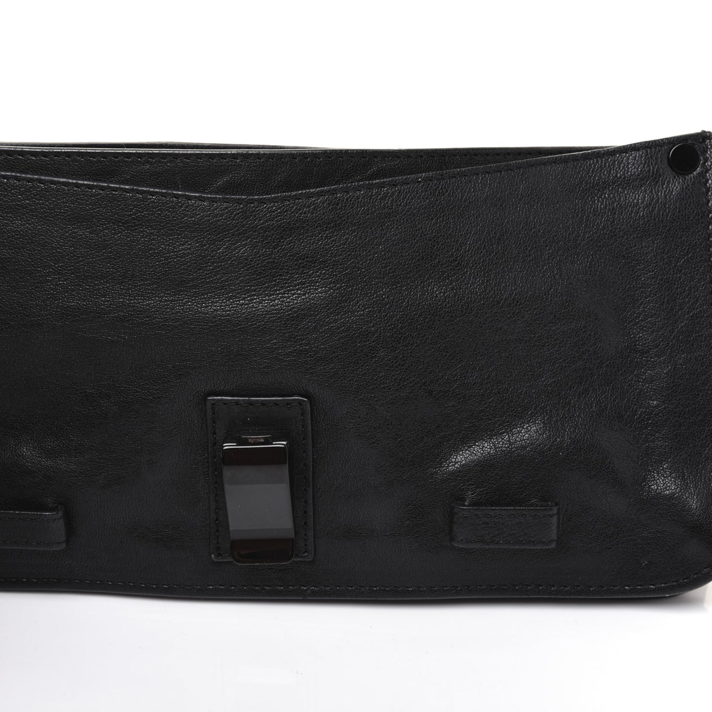 Lambskin PS1 Pochette Clutch Black