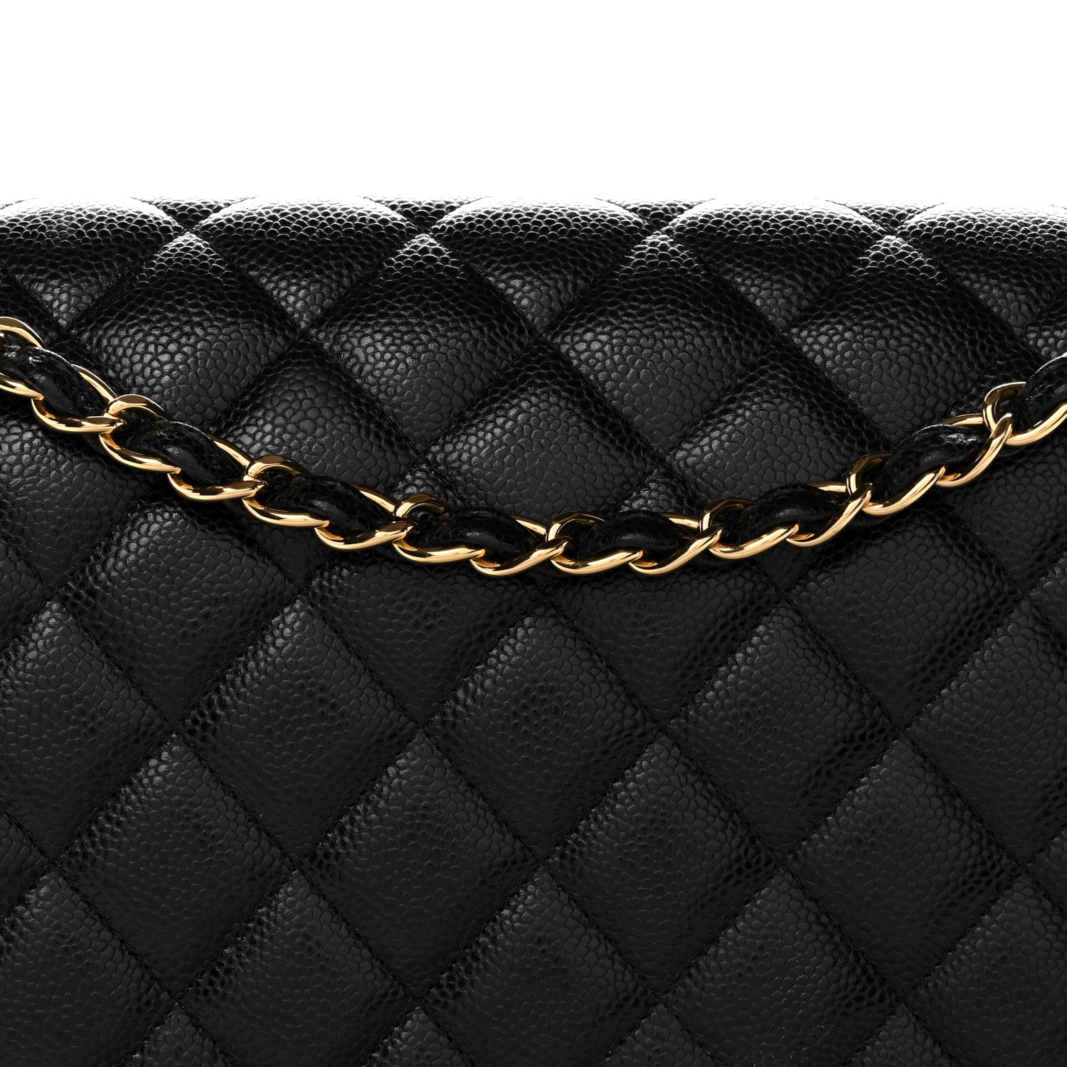Chanel Caviar Quilted Maxi Double Flap Black 8 of 12