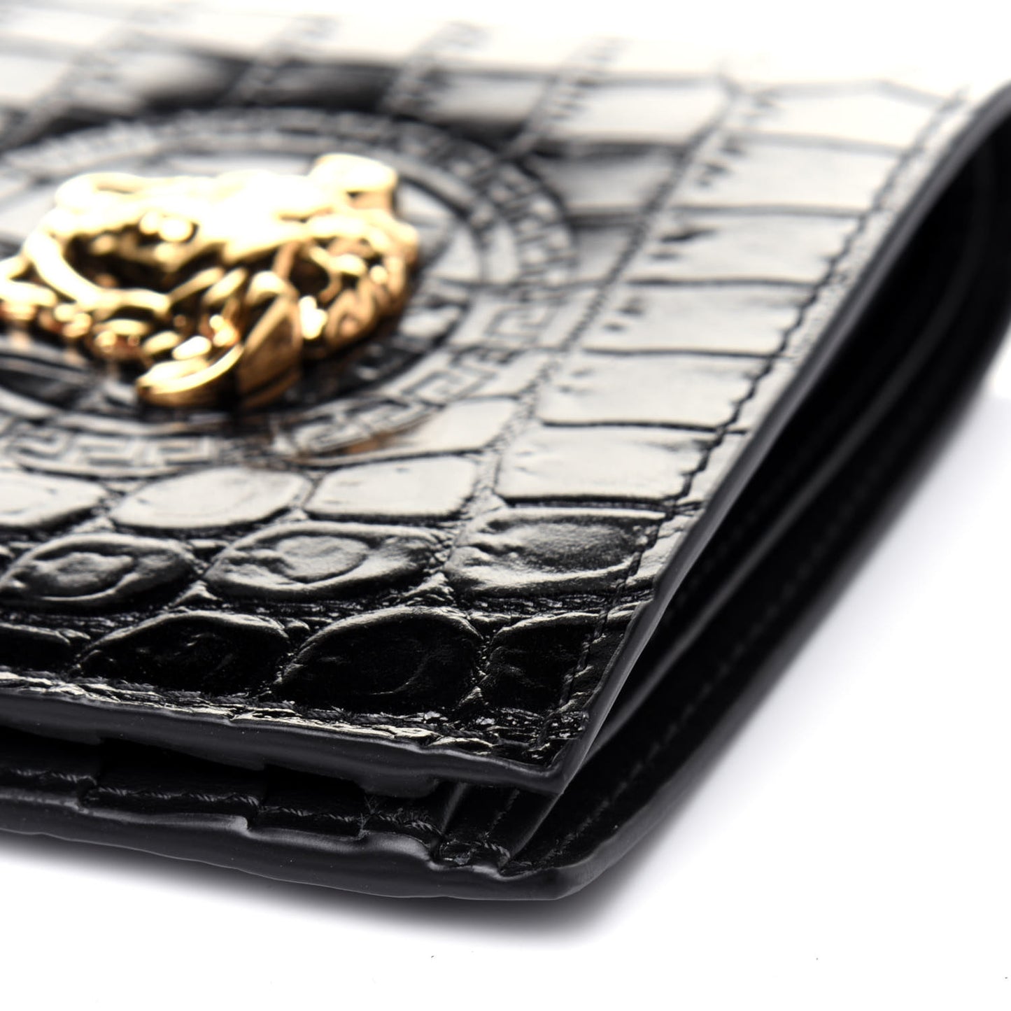 Nappa Logo Bi-Fold Wallet Black