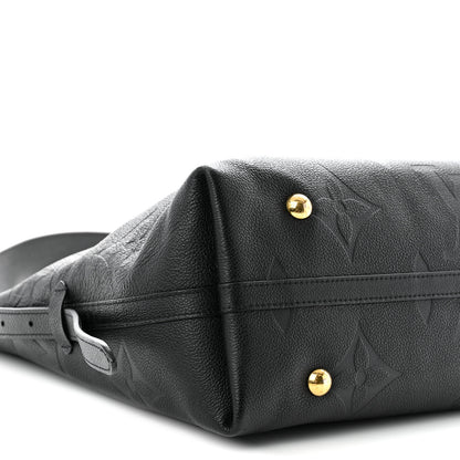 Louis Vuitton Empreinte Monogram Giant Carryall MM Black 9 of 10