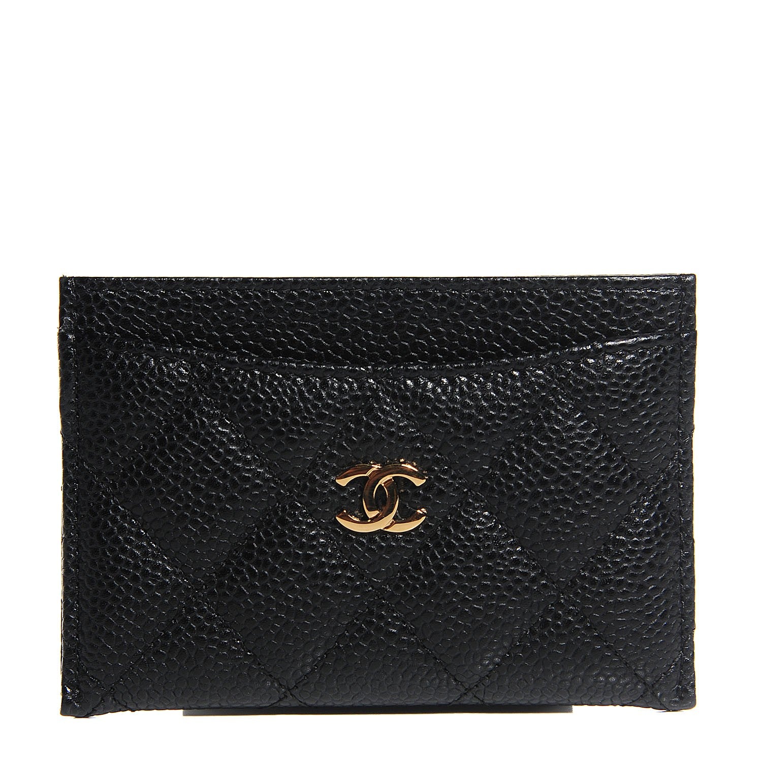 Chanel Caviar Quilted Card Holder Black 1 of 8