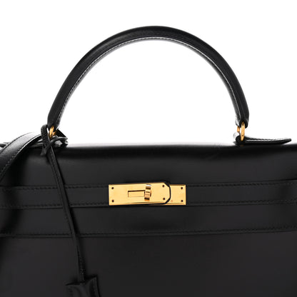 Hermes Box Kelly Sellier 32 Black 8 of 10