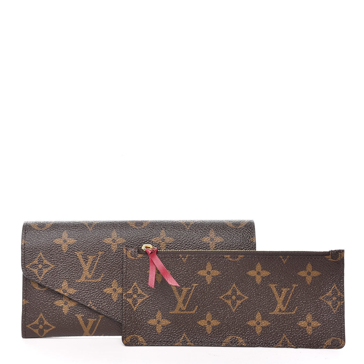 Monogram Josephine Wallet Fuchsia