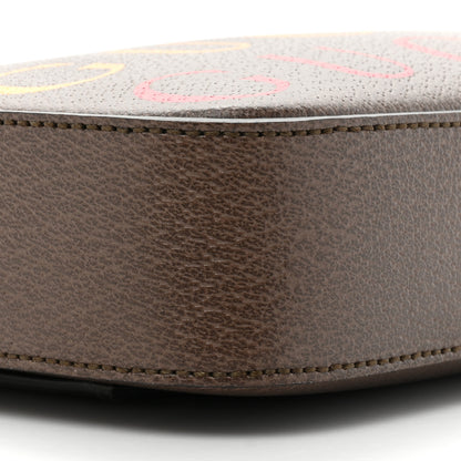 Gucci Textured Dollar Calfskin Gucci 100 Aria Belt Bag 90 36 New Acero Multicolor 8 of 9