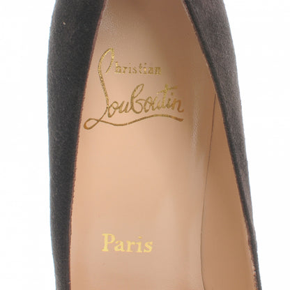 Christian Louboutin Suede Simple 100 Pumps 41 Brown 7 of 7