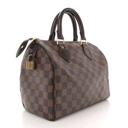 Louis Vuitton Damier Ebene Speedy 25 3 of 12