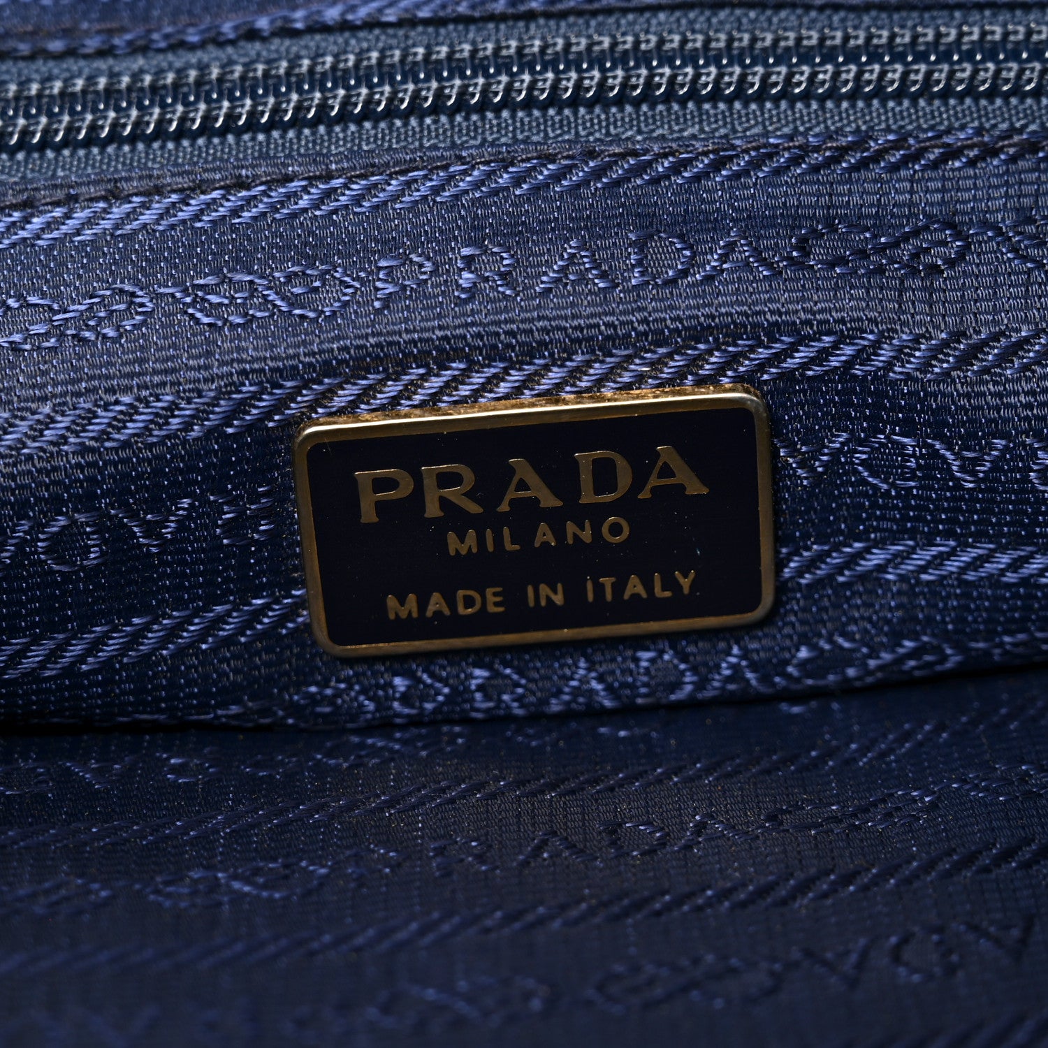 Prada Nylon Tessuto Quilted Shoulder Bag Black 6 of 9