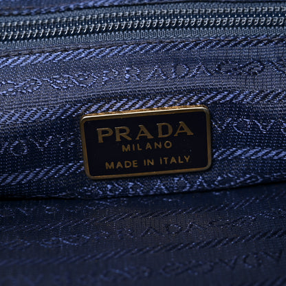 Prada Nylon Tessuto Quilted Shoulder Bag Black 6 of 9