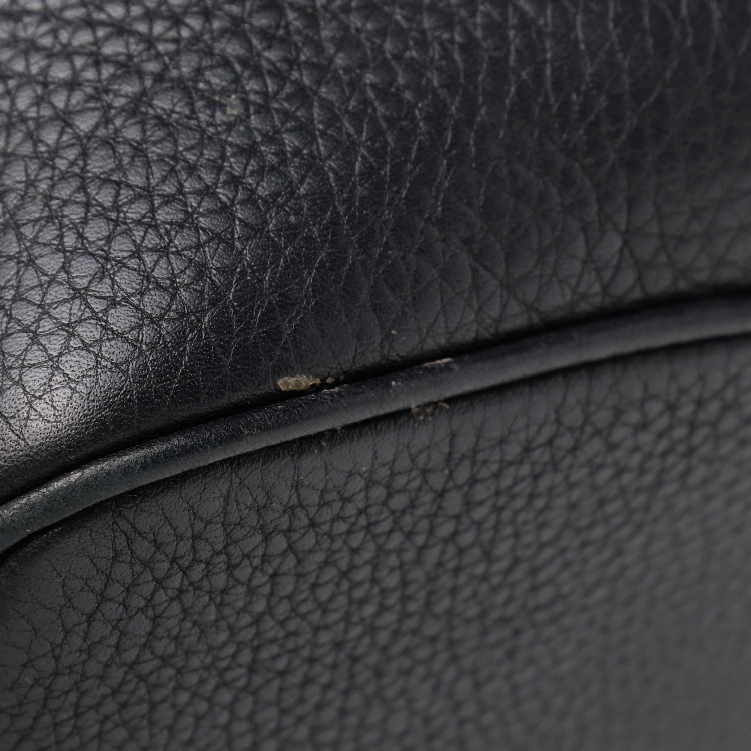 Gucci Pebbled Calfskin Small Soho Disco Bag Black 9 of 11