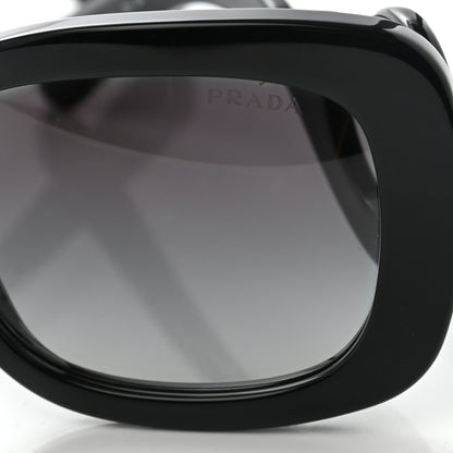 Prada Acetate Baroque Sunglasses SPR 27O Black 8 of 8