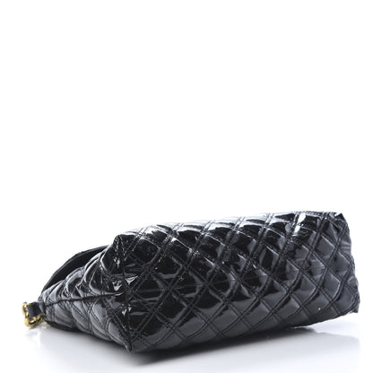 Marc Jacobs Patent Quilted The XL Single Flap Black 4 of 12