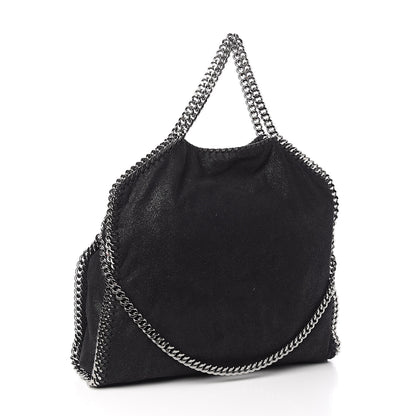 Stella McCartney Shaggy Deer Falabella Fold Over Tote Black 3 of 10