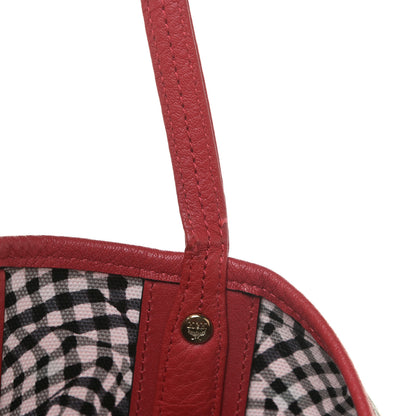 MCM Visetos Large Liz Reversible Shopper Tote Ruby Red 16 of 16
